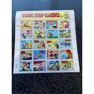 Vintage Comic Strip Classics Sheet Of Historic Postage Stamps #3000 – 1995 32c